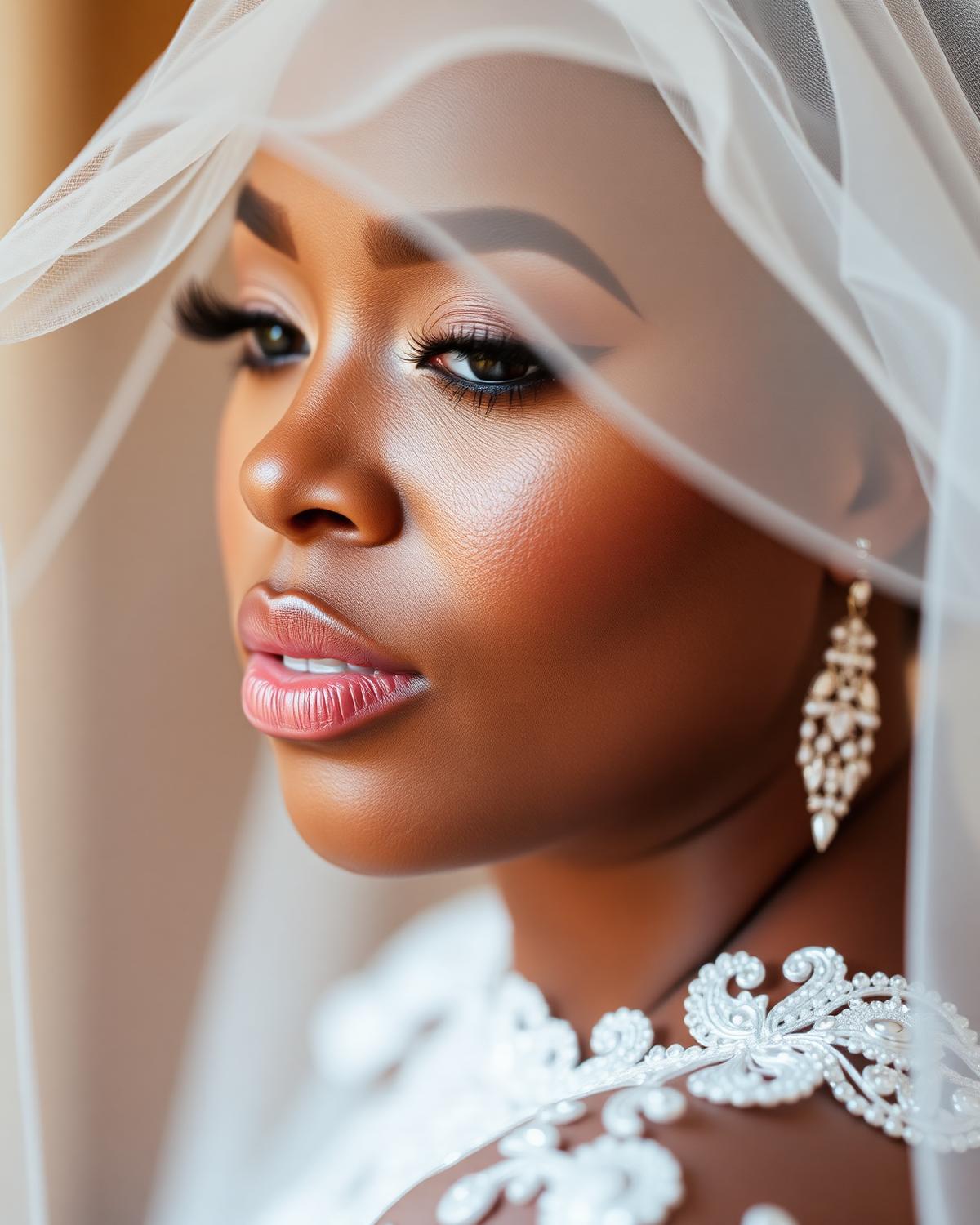 Bridal makeup by Khanyo
